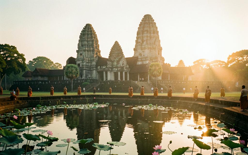 Angkor Wat, Siem Reap, Cambodia in the age of The Khmer Empire